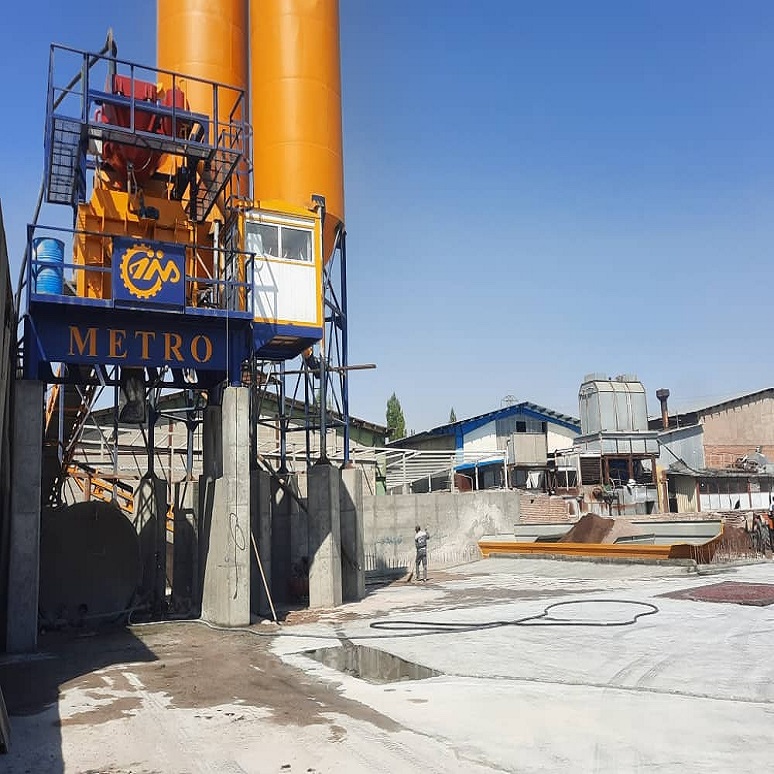Batching project installed in Ardabil